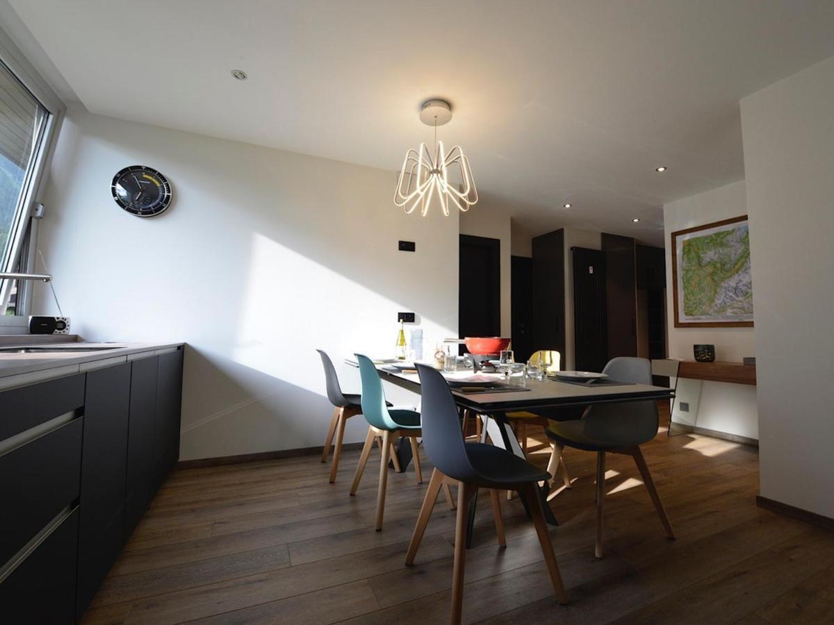 T4 Renove Avec Vue Mont-Blanc, 4 Etoiles, Proche Centre, Parking - Fr-1-507-62 Chamonix Exterior foto