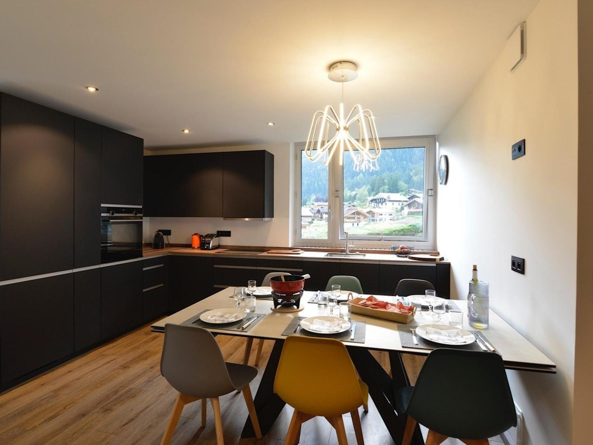 T4 Renove Avec Vue Mont-Blanc, 4 Etoiles, Proche Centre, Parking - Fr-1-507-62 Chamonix Exterior foto